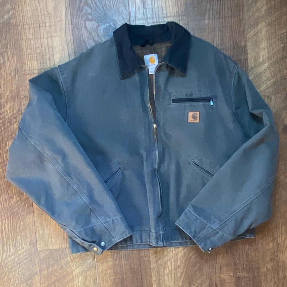 Men’s Carhartt Duck Blanket Lined Jacket, XL